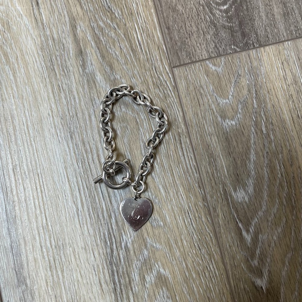 "E" Charm Bracelet